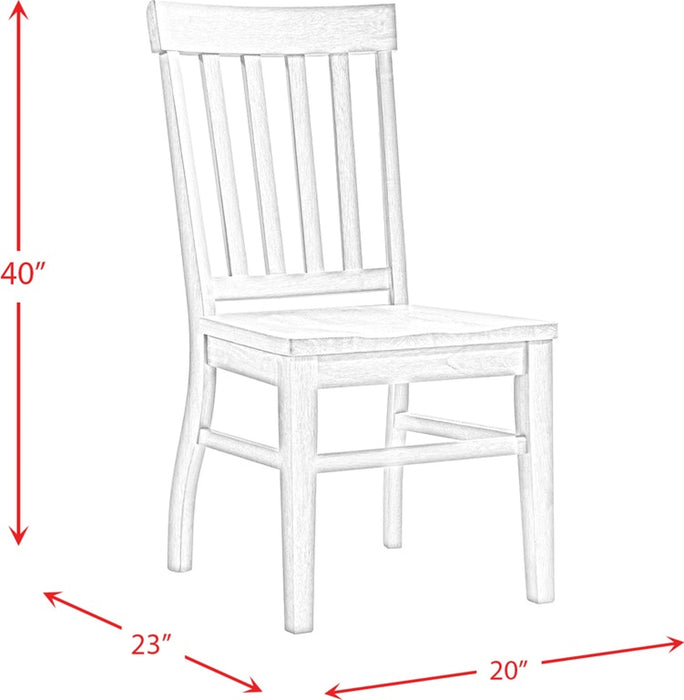 Elements International Lakeview Side Chair (Set of 2) in Natural CDLW100DTC - Faith Furniture (Manhattan, KS)