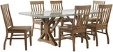 Elements International Lakeview Side Chair (Set of 2) in Natural CDLW100DTC - Faith Furniture (Manhattan, KS)
