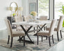 Elements International Lexi Side Chair (Set of 2) in Espresso - Faith Furniture (Manhattan, KS)