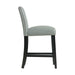 Elements International Meridian Counter Height Chair (Set of 2) in Grey - Faith Furniture (Manhattan, KS)