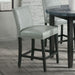 Elements International Meridian Counter Height Chair (Set of 2) in Grey - Faith Furniture (Manhattan, KS)
