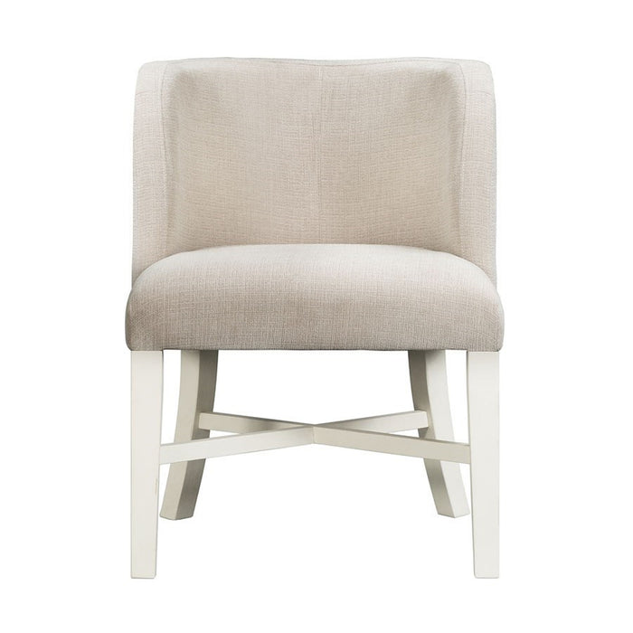 Elements International Park Creek Parson Side Chair (Set of 2) in Two-Tone - Faith Furniture (Manhattan, KS)