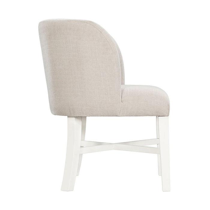 Elements International Park Creek Parson Side Chair (Set of 2) in Two-Tone - Faith Furniture (Manhattan, KS)