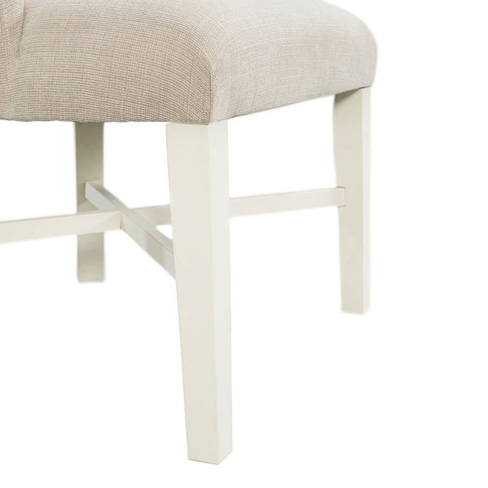 Elements International Park Creek Parson Side Chair (Set of 2) in Two-Tone - Faith Furniture (Manhattan, KS)