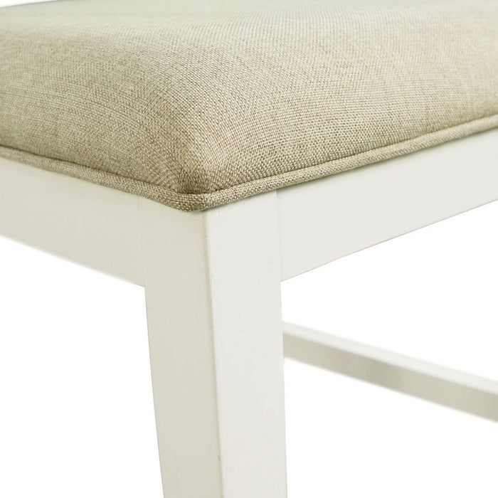Elements International Park Creek Slat Back Side Chair (Set of 2) in Two-Tone - Faith Furniture (Manhattan, KS)