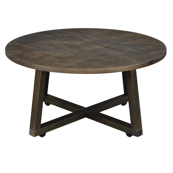 Industrial 3PC Occasional Table Set - Faith Furniture (Manhattan, KS)