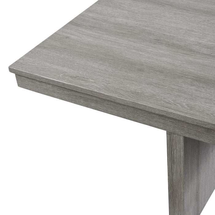 Uster Coffee Table W/Four storage Stools Grey